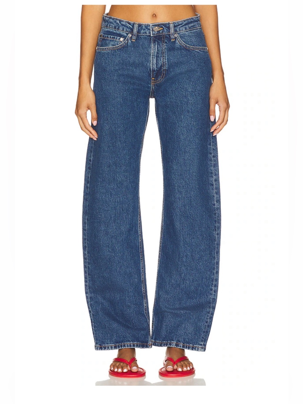 EB Denim Alida Loose Bowed Jean in Lenox - SZ 25